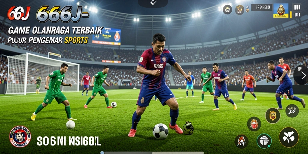 Tangkapan layar utama dari gameplay mendebarkan di 666J.