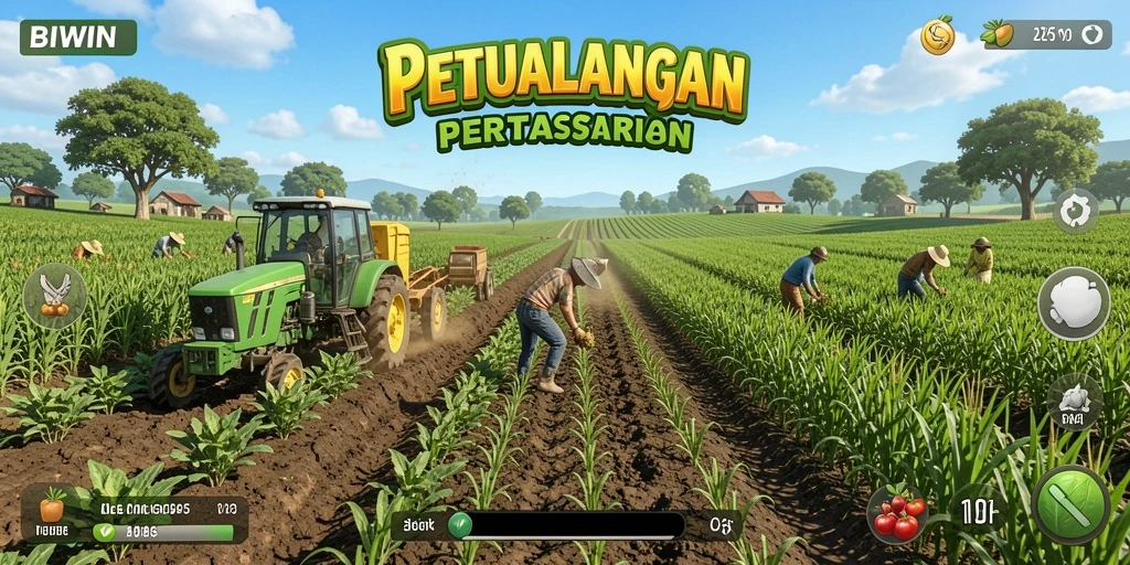 Tampilan gameplay BIWIN yang menakjubkan dan interaktif.