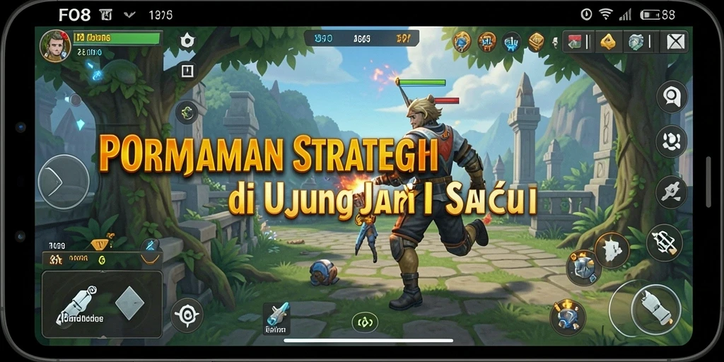 Tampilan menarik dari gameplay FO8 yang penuh strategi.