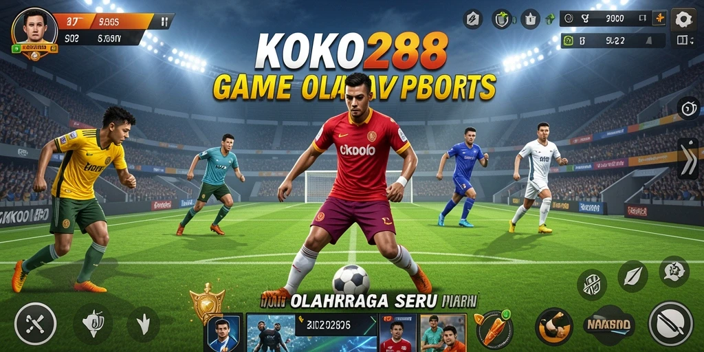 Screenshot gameplay <strong>KOKO288</strong> yang menampilkan aksi seru dalam olahraga.
