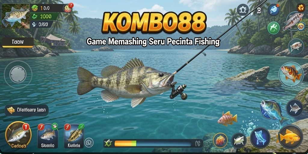 Tangkapan ikan yang mengesankan dalam gameplay KOMBO88.