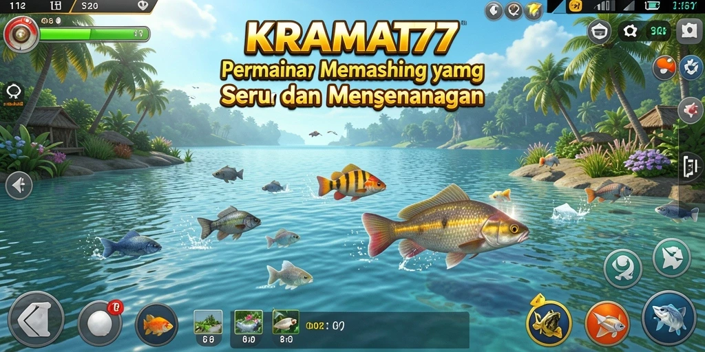 Tangkapan ikan yang memukau dalam permainan KRAMAT77.