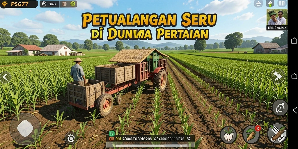 Tampilan gameplay PSG77 yang memukau di dunia pertanian.