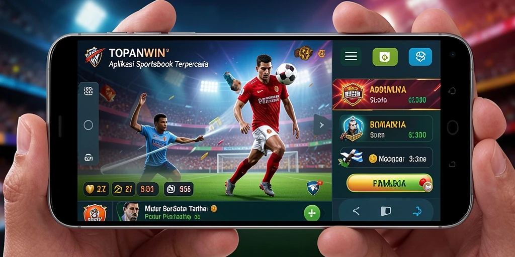 Tampilan menarik dari gameplay sportsbook TOPANWIN yang penuh aksi.